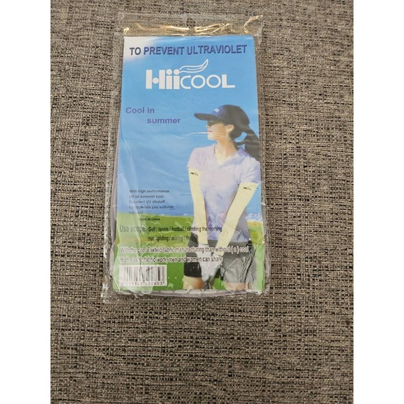 Hi-Cool UV Protector Sleeves One Pair Color-Gray New - Picture 1 of 2